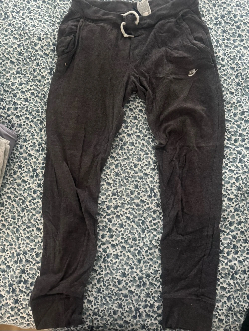 2 Nike Women Black and beige Jogger Pants